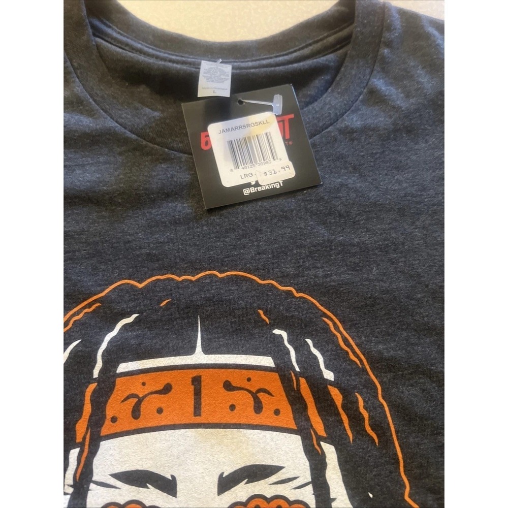 BreakingT NFLPA Jamarr Chase Cincinnati Bengals Sugar Skull T-Shirt Mens XL NWT - Picture 3 of 6